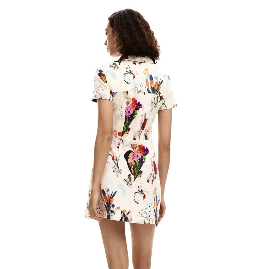 Дамска рокля Desigual women’s dress 26SWVW48 1008 Back view