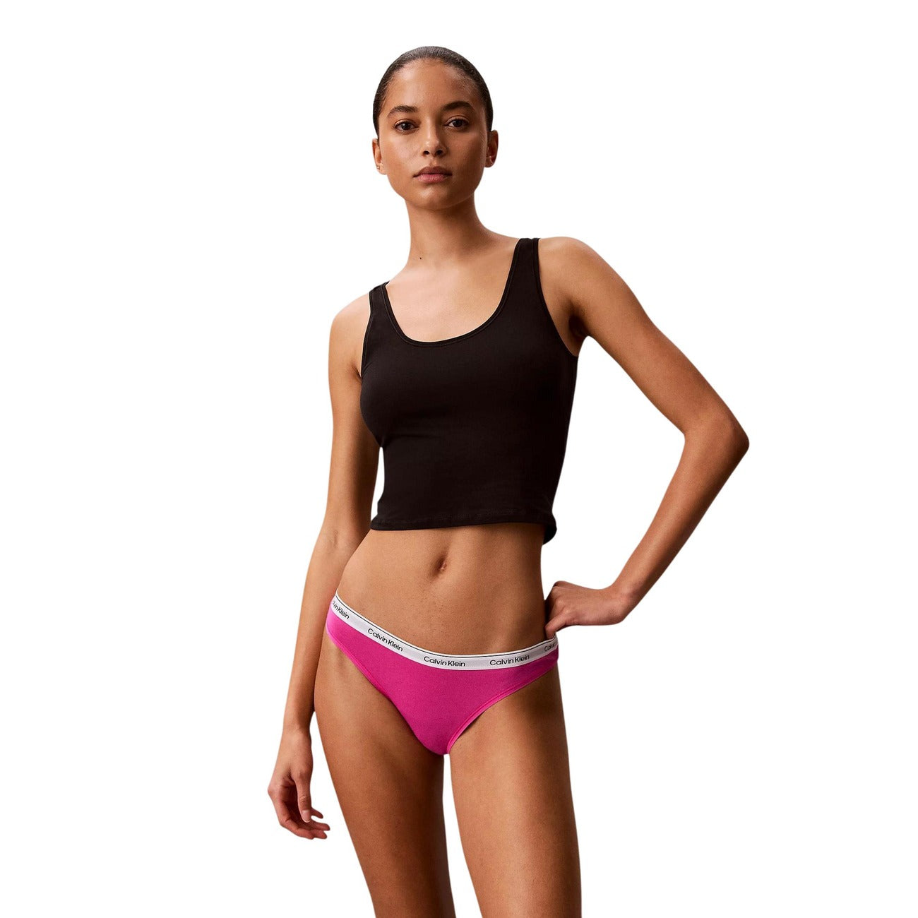 Дамски бикини Calvin Klein Women 5-Pack Bikini Briefs 000QD5208E 4WI Front View