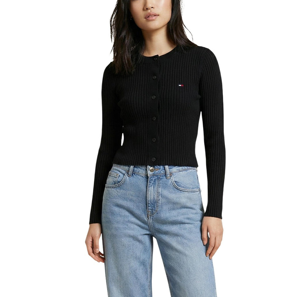 Дамска жилетка Tommy Hilfiger Jeans Women Cardigan DW0DW22023 Front View